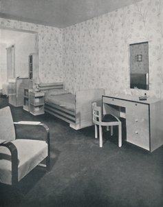 Een kinderkamer ontworpen voor de Frankl Galleries, Inc., 1933 door Unbekannt