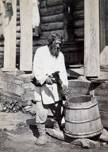 Een boer, 1890s door Unbekannt