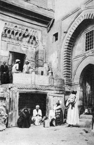 Een schilderachtig hoekje van Caïro, Egypte door Unbekannt