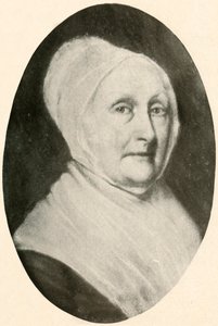 Een portret van mevrouw Pennington, toont de kleding van een Quaker dame, 1780, 1937 door Unbekannt