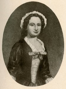 Een portret van een jong meisje in Philadelphia, ca. 1760 door Unbekannt