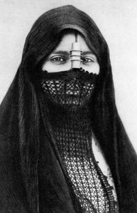 Een portret van een Egyptische vrouw, ca. 1920s