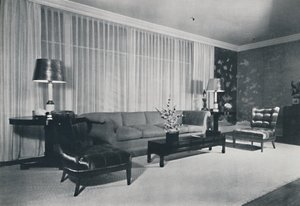 Een kamer ingericht door Lord & Taylor van New York, 1942 door Unbekannt