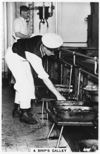 Een scheepskombuis, 1937