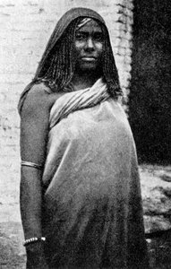 Een slavin uit Abessinië Ethiopië, 1922