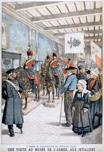 Een bezoek aan het Legermuseum door de oorlogsveteranen