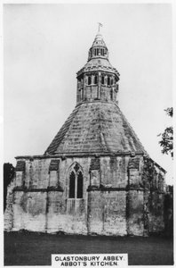 Abtskeuken, Glastonbury Abbey, 1936 door Unbekannt