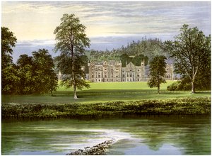 Abbotsford, Roxburghshire, Schotland, huis van de familie Scott, ca. 1880 door Unbekannt