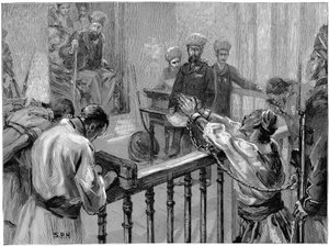 Abdor Rahman Khan 1844-1901, heerser van Afghanistan 1880-1901, 1893 door Unbekannt