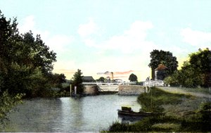 Abingdon Lock, Oxfordshire door Unbekannt