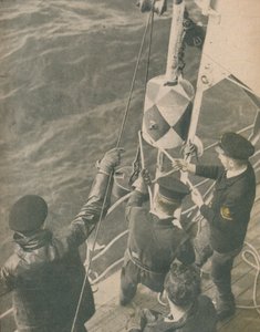 Aan boord van een Britse mijnenveger