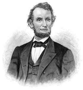 Abraham Lincoln, 16e President van de Verenigde Staten, 1900 door Unbekannt