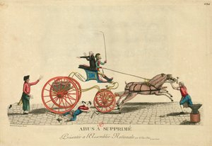 Abus à suppreme, 1789 door Unbekannt