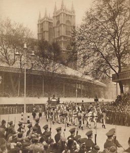 Bejubeld door duizenden in Westminster