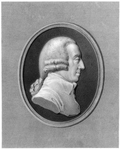 Adam Smith, 18e-eeuwse Schotse filosoof en econoom door Unbekannt