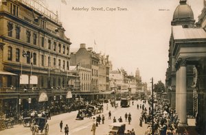 Adderley Street, Kaapstad door Unbekannt