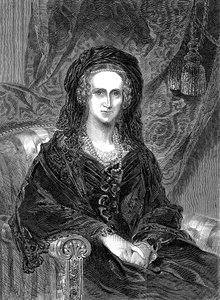 Adelaide van Saksen-Coburg Meiningen 1792-1849, in Duitsland geboren koningin-gemalin van Willem IV, 1849 door Unbekannt