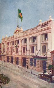 Administratiekantoor van de Rio Tramway, Light and Power Company, 1914