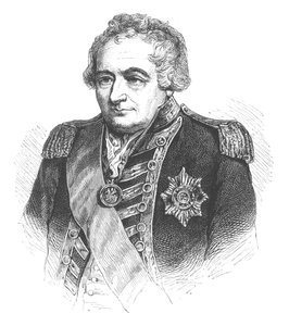 Admiraal Sir John Jervis, ca. 1880 door Unbekannt