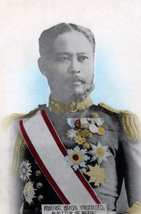 Admiraal Yamamoto, Japanse Minister van de Marine, c1904-1905 door Unbekannt
