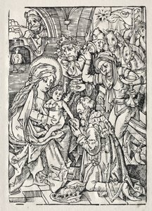 Aanbidding van de Koningen, ca. 1500