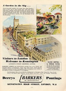 Advertentie voor Barkers of Kensington, 1951 door Unbekannt