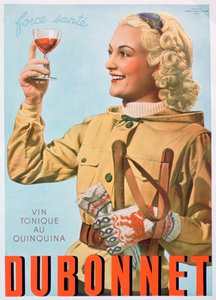 Advertentie voor Dubonnet tonic wijn, 1938