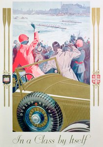Advertentie voor Dunlop banden, 1932