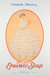 Advertentie voor Erasmic zeep, 1920 door Unbekannt