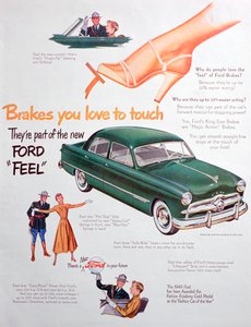 Advertentie voor Ford-auto