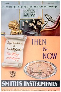 Advertentie voor Smiths Car Instruments, 1935