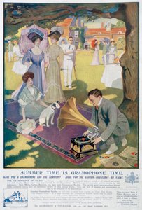 Advertentie voor de Gramophone and Typewriter Co door Unbekannt