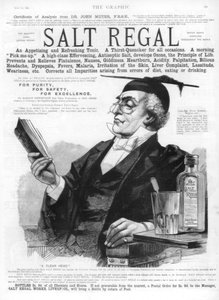 Advertentie voor Salt Regal tonic door Unbekannt