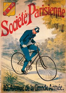 Advertentie voor Societe Parisienne fietsen door Unbekannt