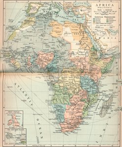 Afrika Politiek, ca. 1902, 1903 door Unbekannt