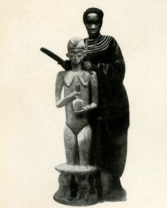 Afrikaanse beeldhouwer Kameroen