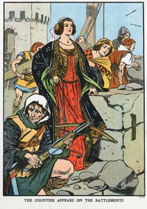 Agnes, gravin van Dunbar 1312-1369, bekend als Zwarte Agnes, 1338 begin 20e eeuw door Unbekannt