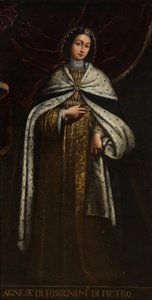 Agnes van Faucigny, vrouw van Peter II, graaf van Savoye door Unbekannt