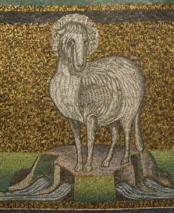 Agnus Dei, Byzantijns, vroege 20e eeuw origineel gedateerd 6e eeuw