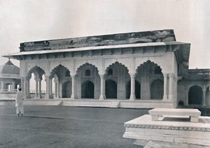 Agra. De Dewan-i-Khas of Hal van Publieke Audiëntie