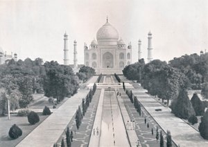 Agra. De Taj Mahal, ca. 1920