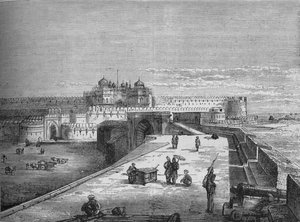 Agra, c1880 door Unbekannt