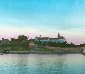 Akershus fort, Christiania, Oslo, Noorwegen, eind 19e-begin 20e eeuw