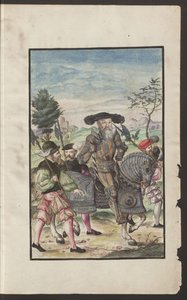 Albert, Hertog van Pruisen Uit: Kriegsordnung, 1555 door Unbekannt