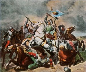 Albrecht Achilles in gevecht tegen de Neurenbergers