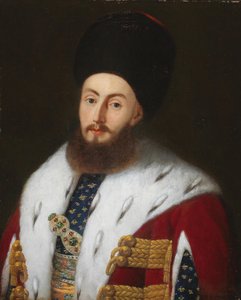 Alexander II Mavrocordatos Firaris 1754-1819, Prins van Moldavië, ca. 1800 door Unbekannt