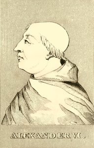 Alexander VI, 1431-1503, 1830 door Unbekannt