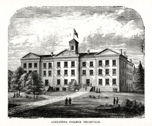 Alexandra College, Belleville, Ontario, Canada, 19e eeuw door Unbekannt