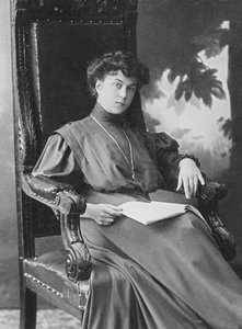 Alexandra Mikhailovna Kollontai door Unbekannt