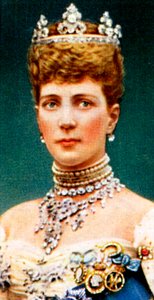 Alexandra van Denemarken, eind 19e eeuw